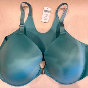 Soma BRA Vanishing Back Full Coverage Front Closure Underwire Smoothing NEW
